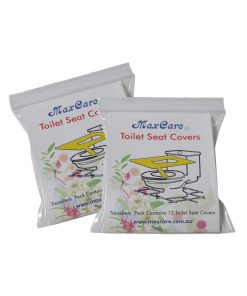 2 travel packs toilet seat covers